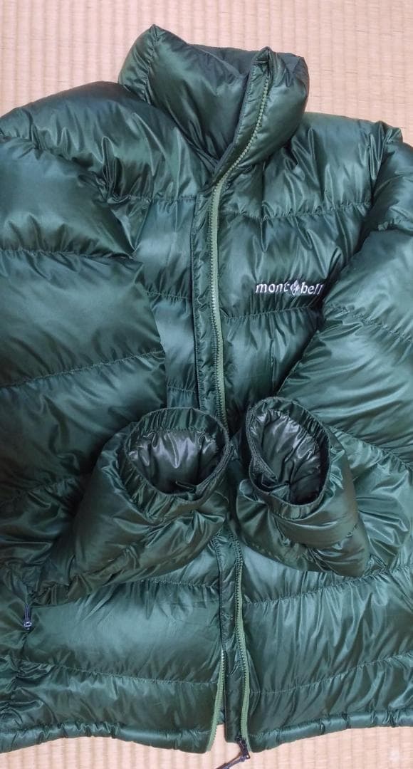 モンベル　アルパインダウンジャケット 1101426　ダークグリーン　サイズＬ