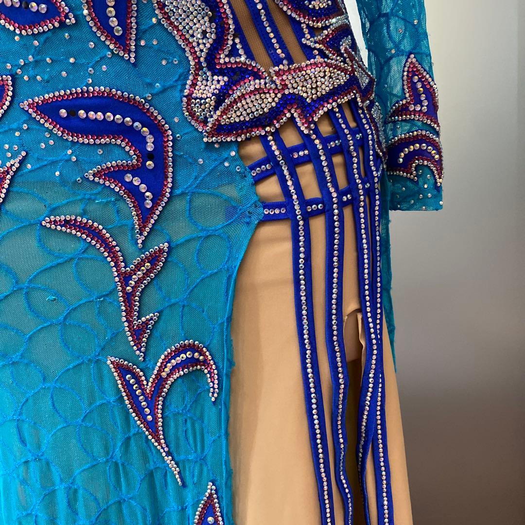 ベリーダンス衣装 ヒシャムオスマン ブラ&スカート&アーム