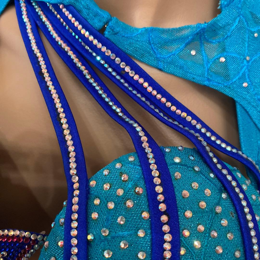 ベリーダンス衣装 ヒシャムオスマン ブラ&スカート&アーム