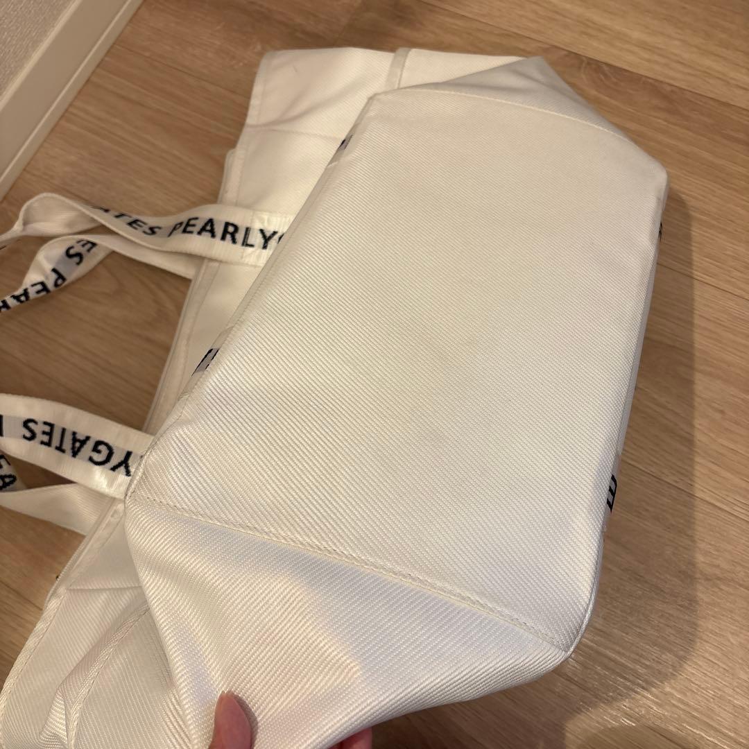 PEARLY GATES ホワイトゴルフバッグ