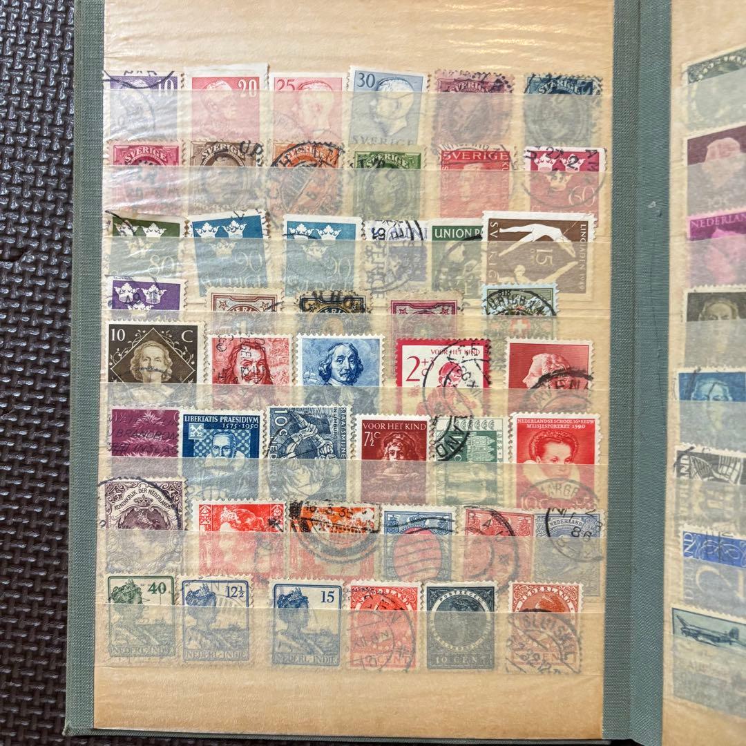 海外切手　まとめ　コレクションブック　12ページ