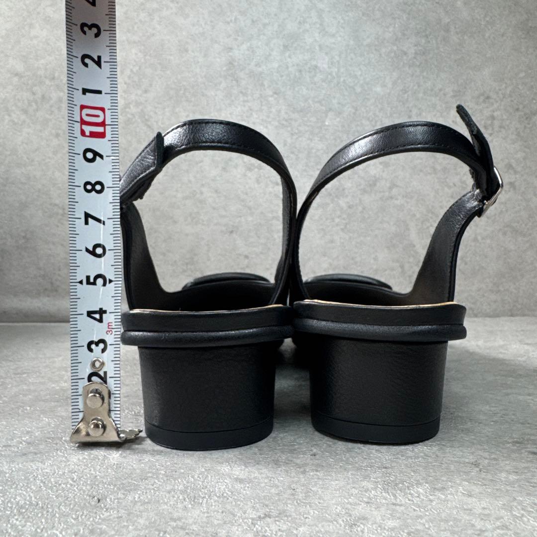 新品！グランデグランデ　26.5 ミュール　ポインテッド　ビジューレザーパンプス