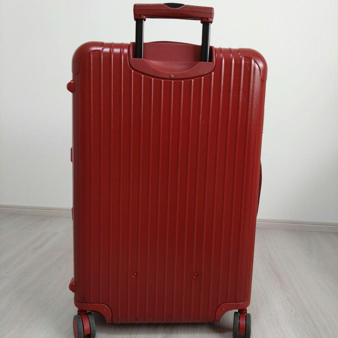 リモワ RIMOWA サルサ 4輪 キャリー 87L 廃盤 レッド　スーツケース
