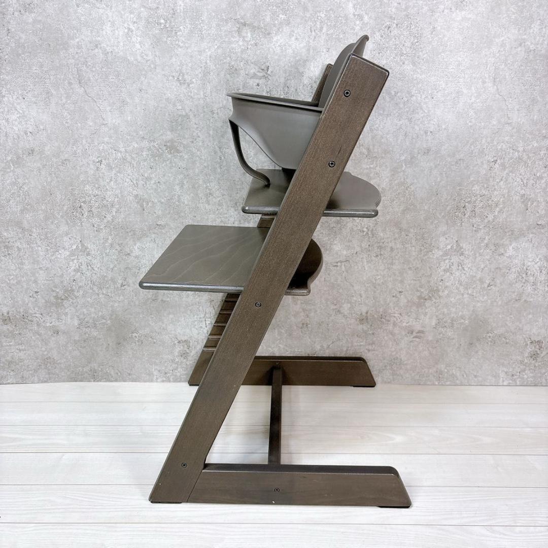 【美品】ストッケ トリップトラップ ベビーセット S/N 4 木製 ハイチェア