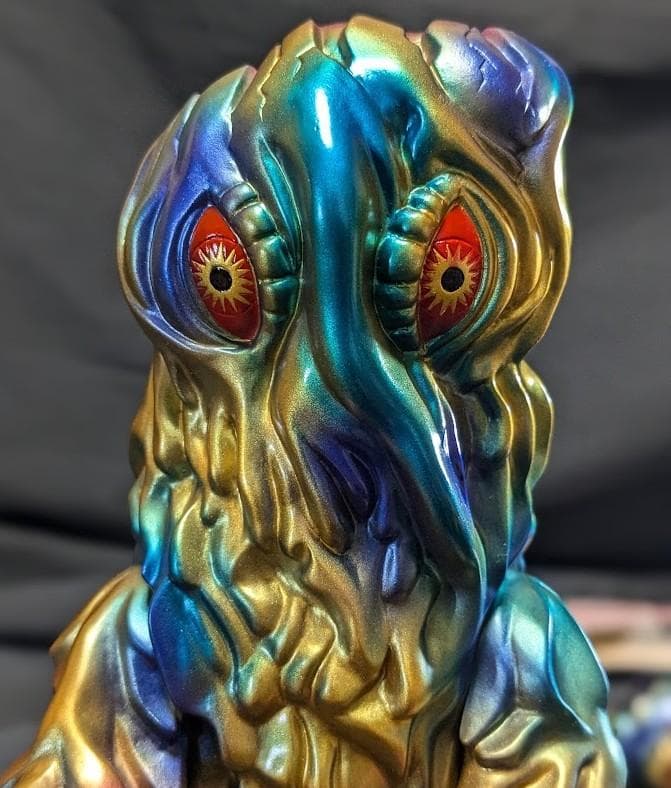 ヘドラ＋水中期（マルサン）モンスターズラボ限定ソフビフィギュア２体セット