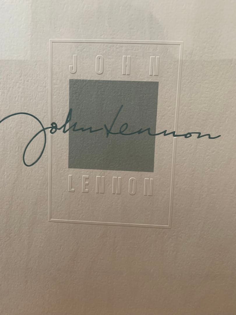 激レア　ジョンレノン リトグラフ baby piano 巨大アート ビートルズ