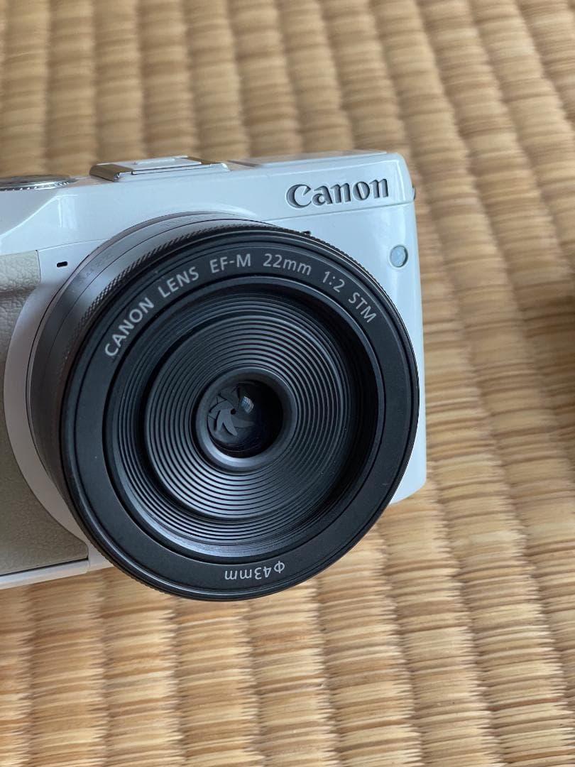 Canon EOS M3 ホワイト｜レンズ2本｜EF-EOS M アダプター