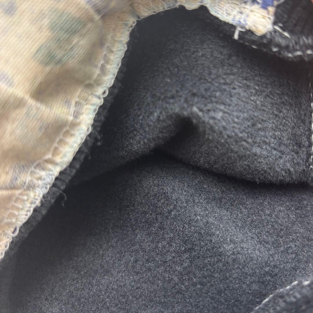 【オーダーページ】犬服　ボンバーヒート黒×ブルー花柄ツーピース