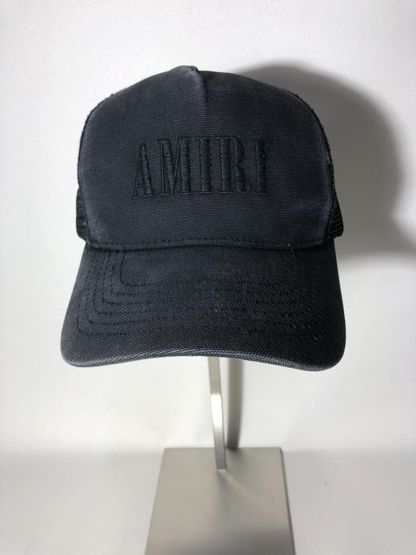 わっさん様 本物 AMIRI ブラック キャップ CORE LOGO