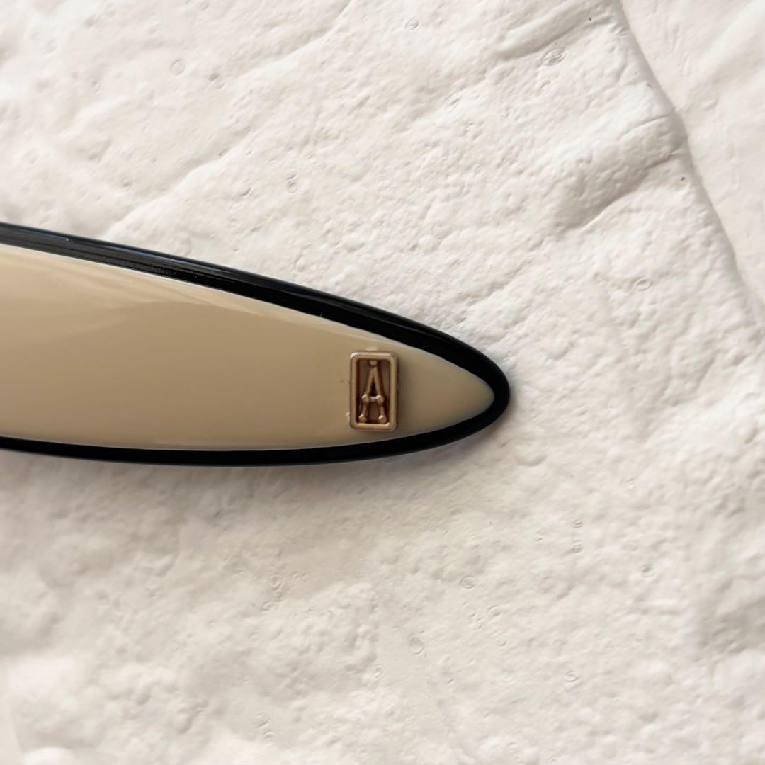 アレクサンドル ドゥ パリ バレッタ AA7-18072-02 ベージュ 7cm