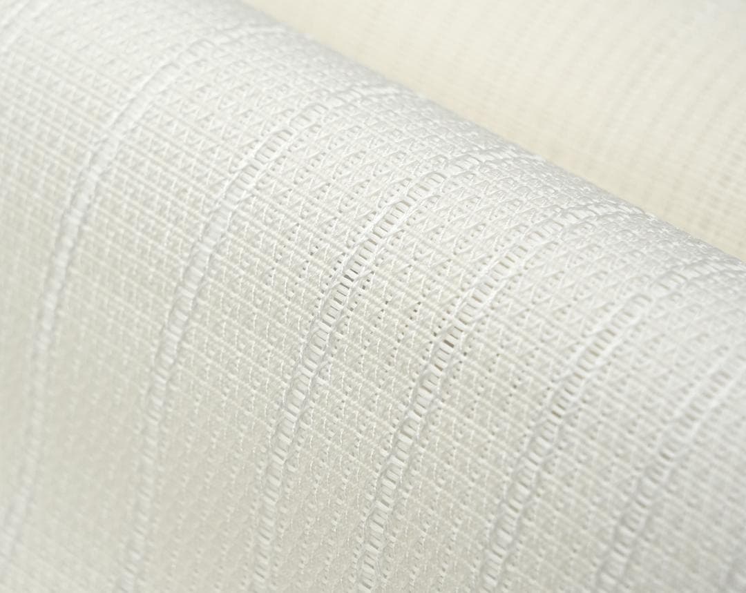 新品 博多織 夏物 単衣半幅帯 西村織物【粗紗】総暈し白々 帯端処理加工込み