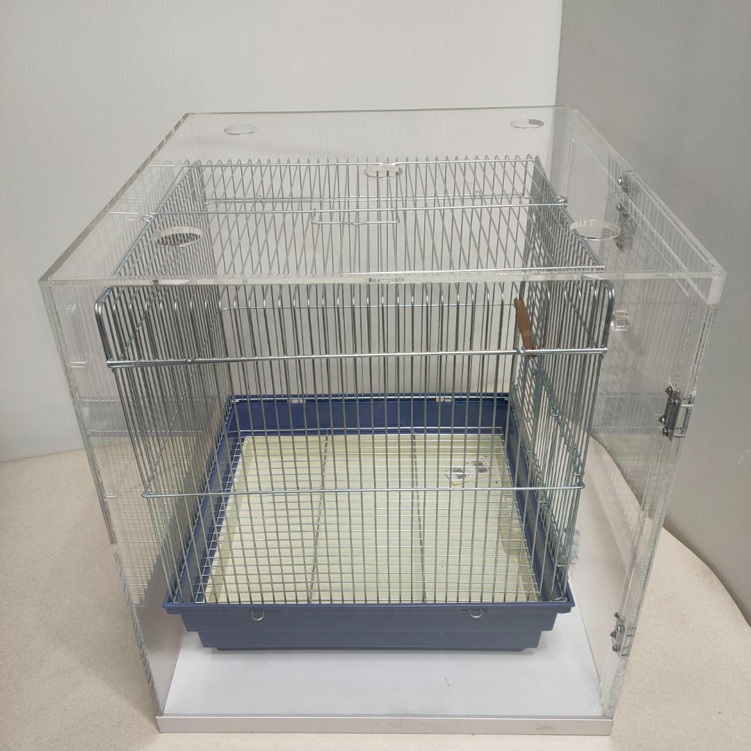 アクリルケージ　バードケージ　保温　鳥かご　透明　セット