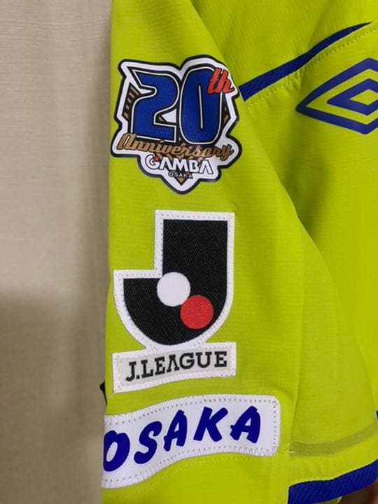 超レア品　新品未使用　オーセンティック　ガンバ大阪　20周年記念ユニフォーム