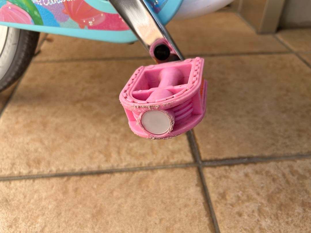 ⭐︎引渡し限定⭐︎ ディズニー アリエル 子供用自転車 18インチ 水色