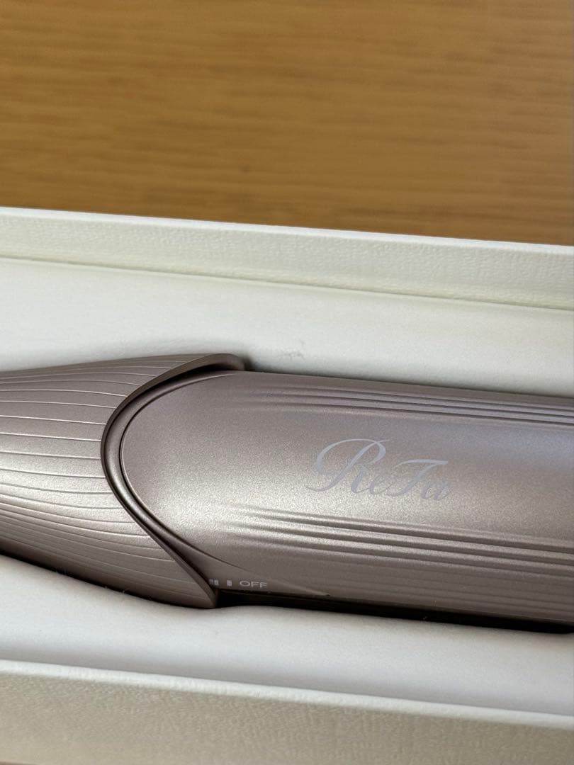 リファフィンガーアイロンST6 シャンパンゴールド