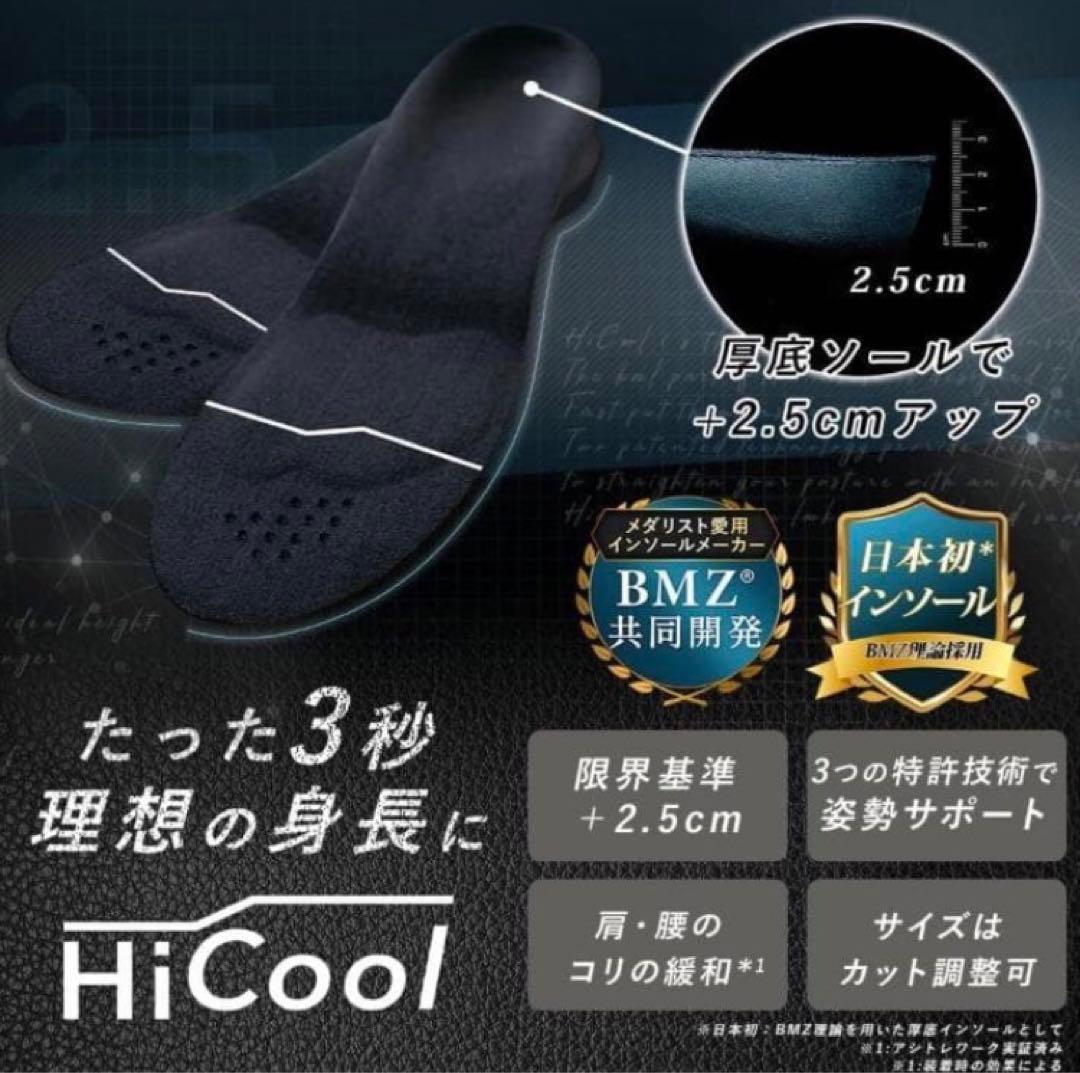 5点新品 ハイクール シークレットインソール Mサイズ