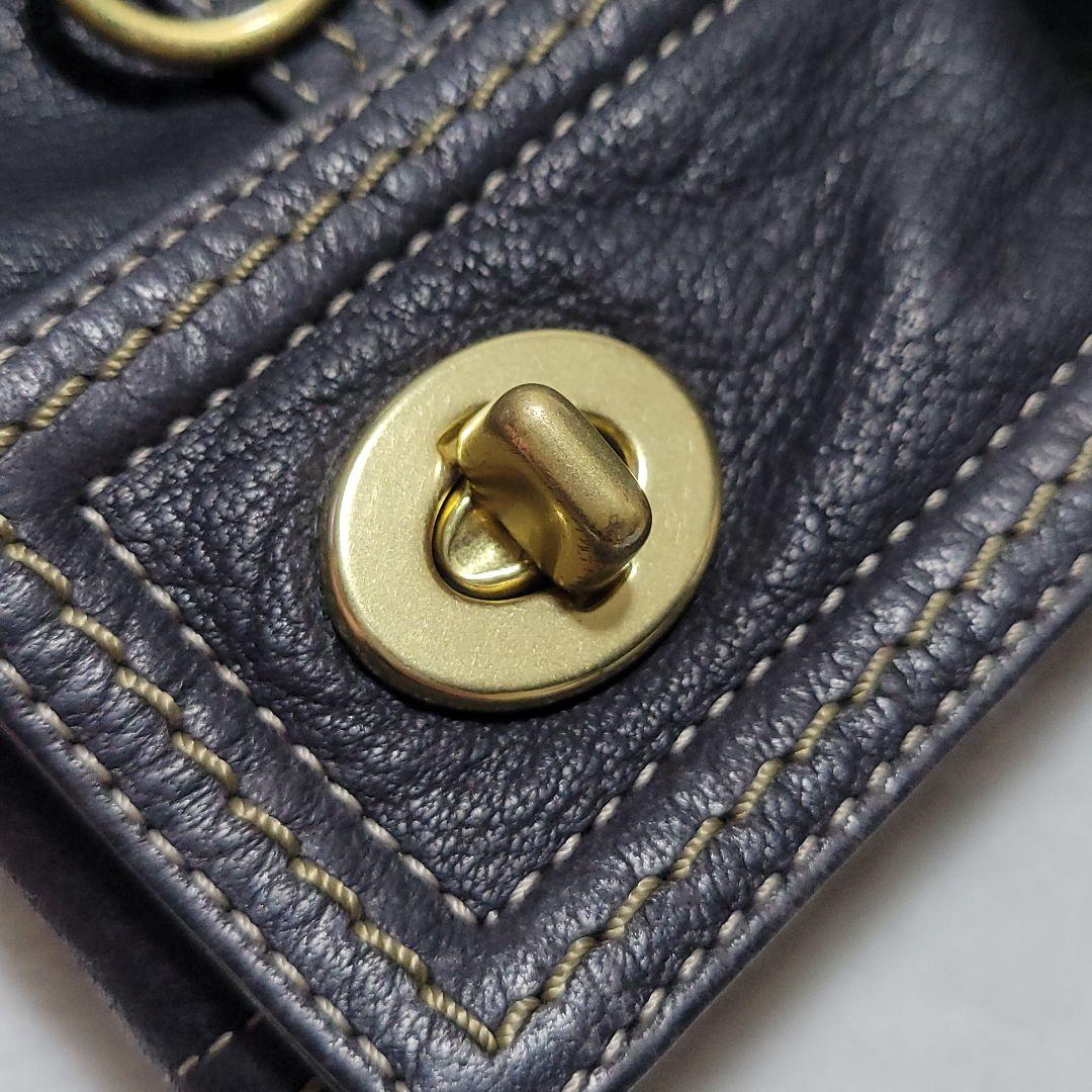 【こいあたまか】さん専用✨コーチ　レザージャケット 羊革 シングル ターンロック