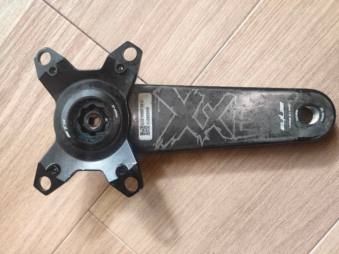 エライリー Elilee X310 クランクアーム 155mm 24mm