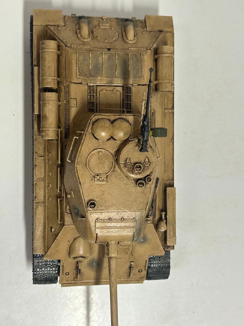 タミヤ　1/35 T-34-85 完成品　エジプト　戦車　模型　プラモデル