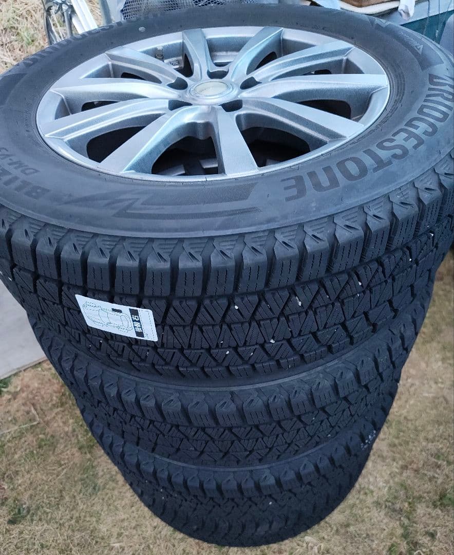 225/65R17　タイヤ・ホイール×４本セット　スタッドレス　ハリヤー