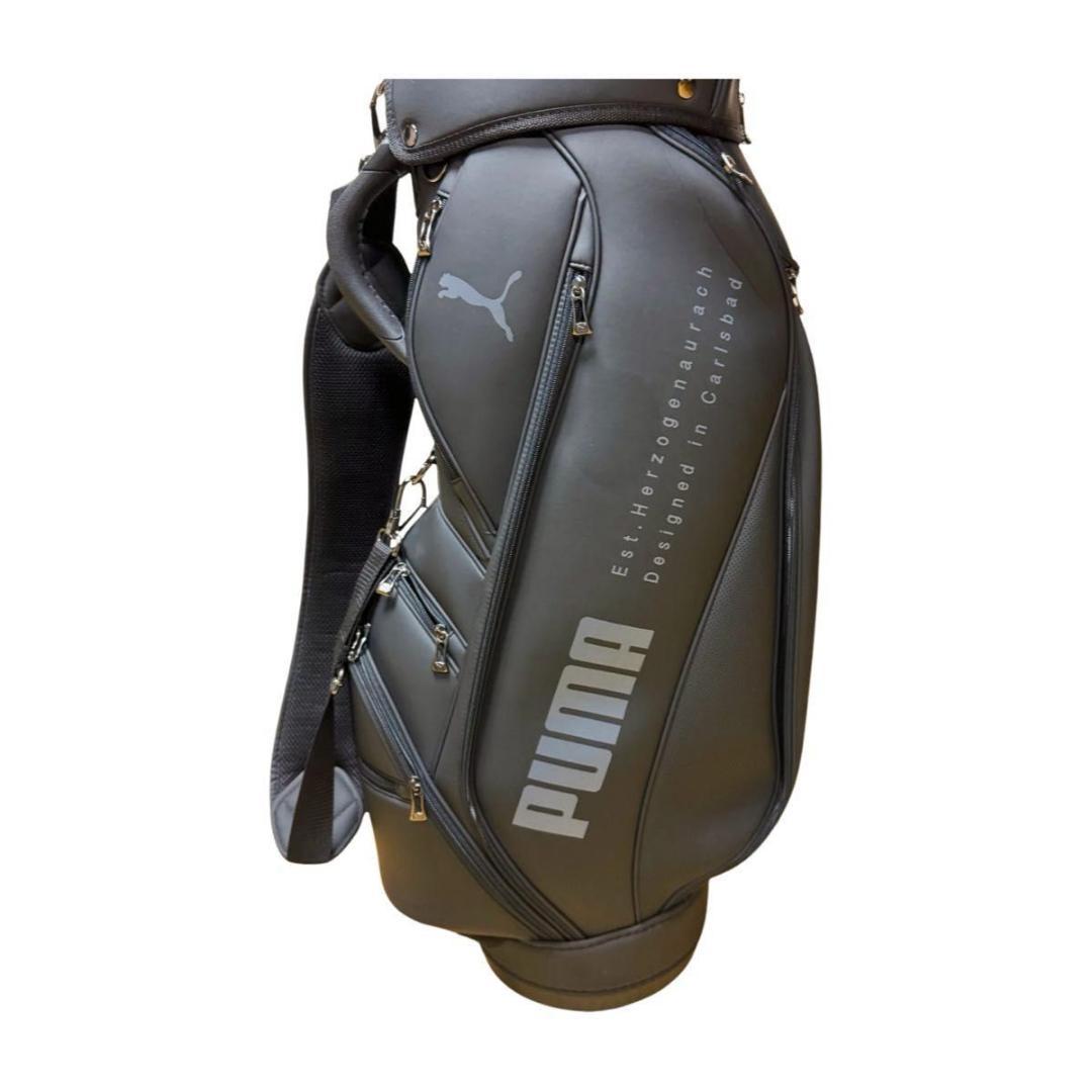 PUMA ゴルフバッグ ブラック キャディバッグ ゴルフ 5口