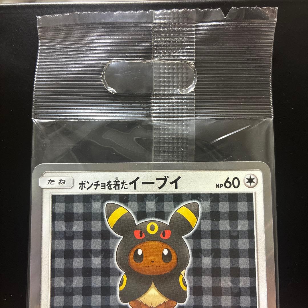 ポンチョを着たイーブイ ブラッキー 未開封 美品