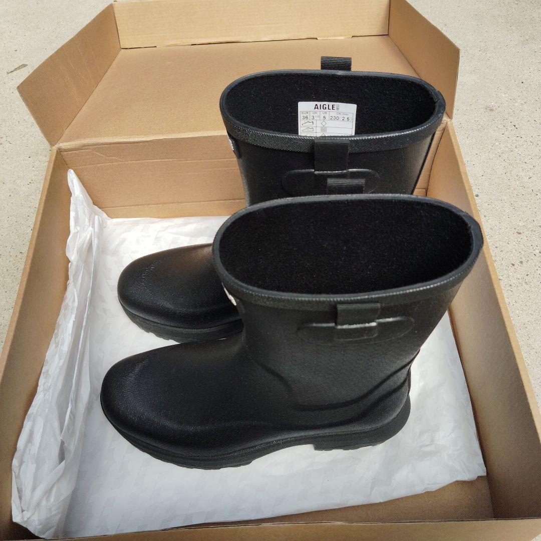 エーグル レインブーツ AIGLE ALYA BLACK