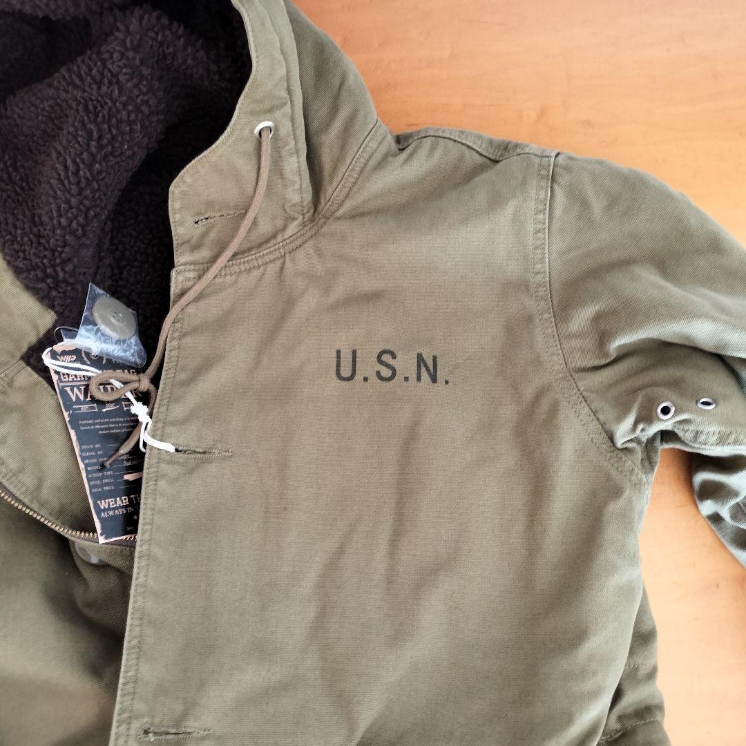 美品 WAIPER ワイパー N-2 デッキコート L