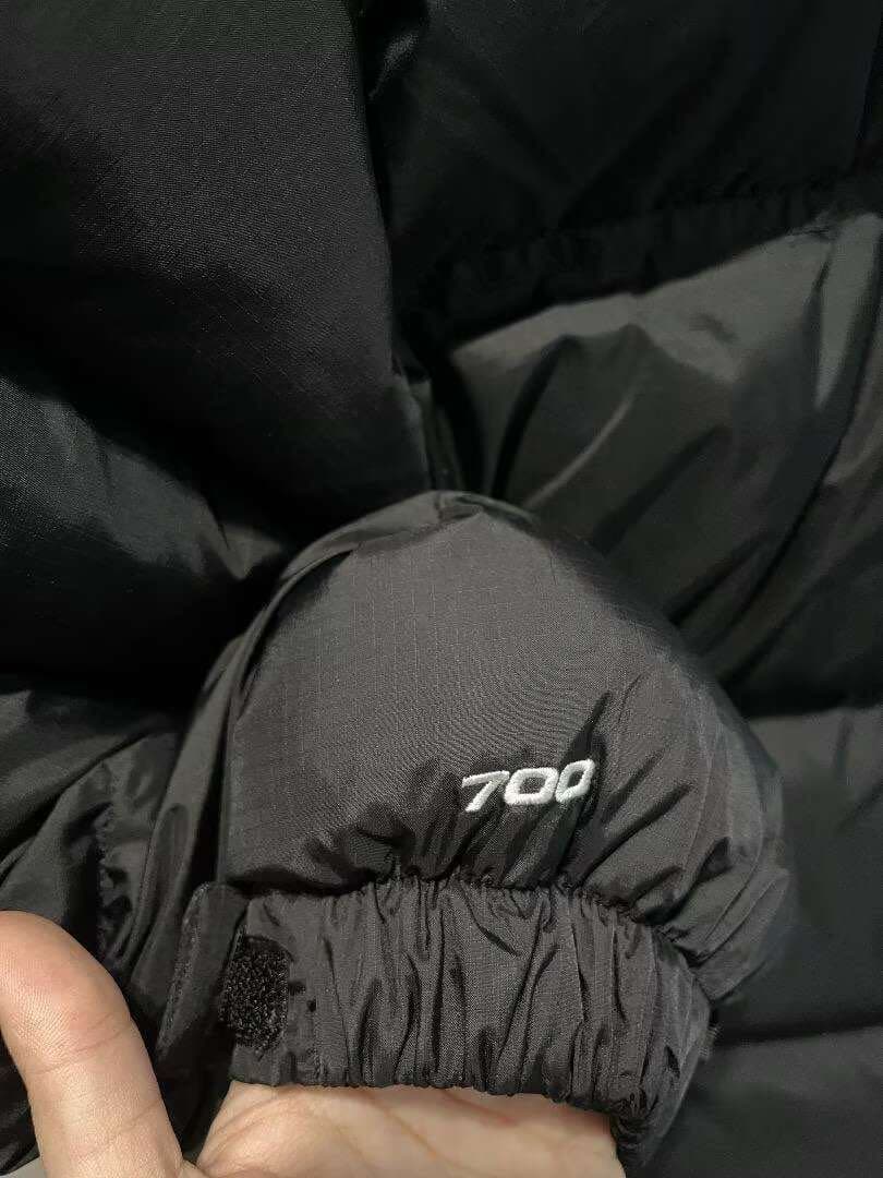 【S】ノースフェイス ヌプシ 700fill 刺繍 ダウンジャケット