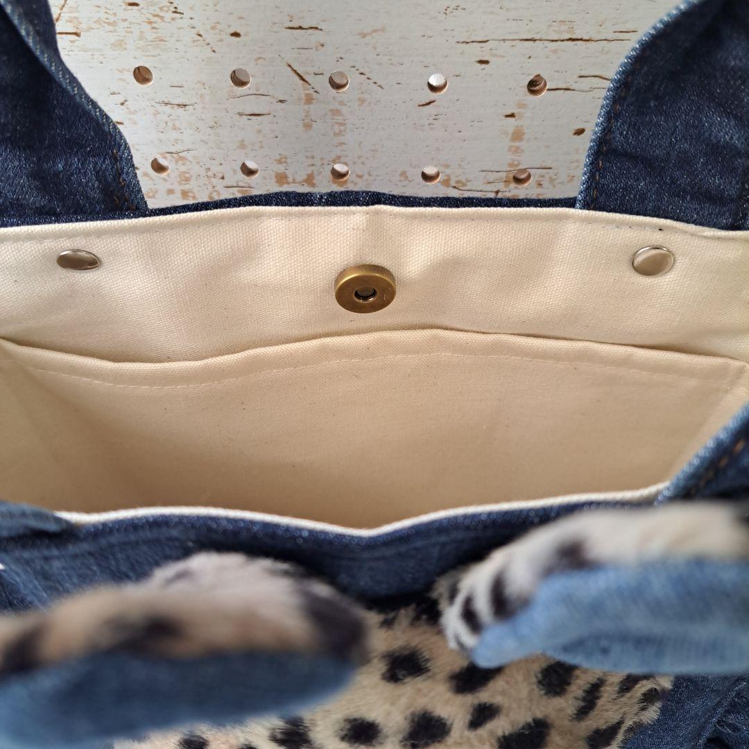 m*i様 コヤンイサムチョン　リトルサンダー　デニムリメイクトートバッグ