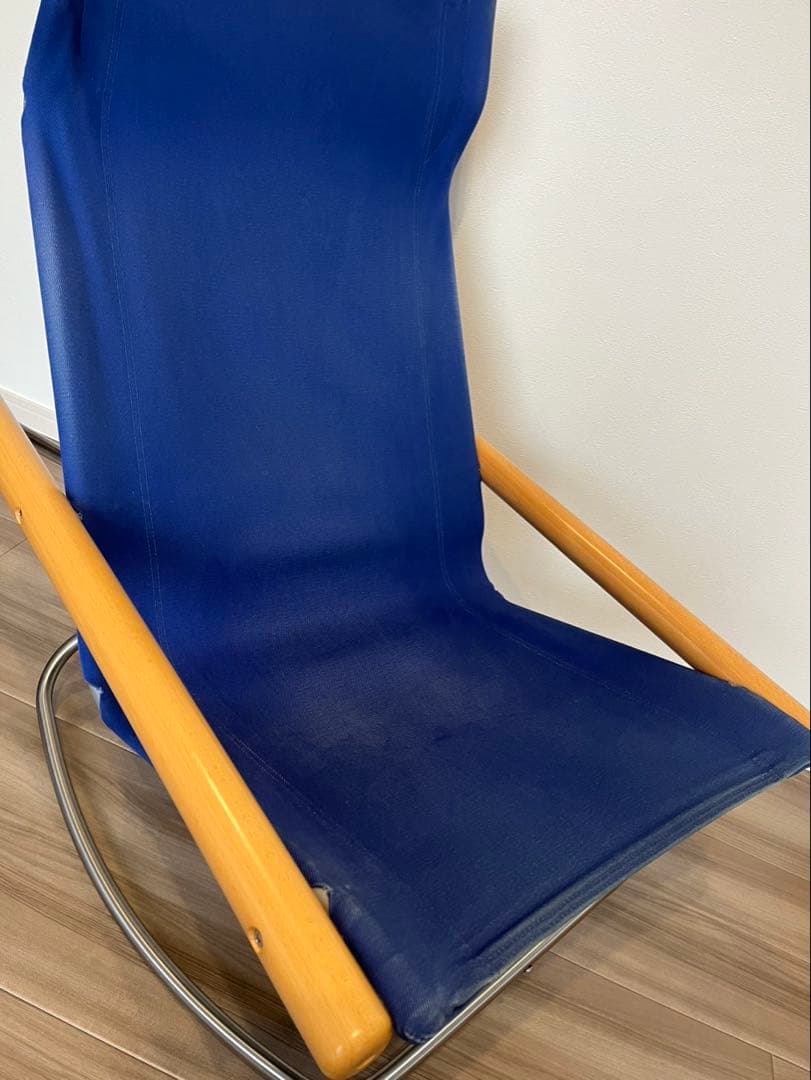 Nychair X ニーチェアエックス ロッキング ブルー ナチュラル