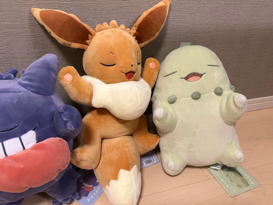 もっちりぬいぐるみ　ポケモンスリープ　6点