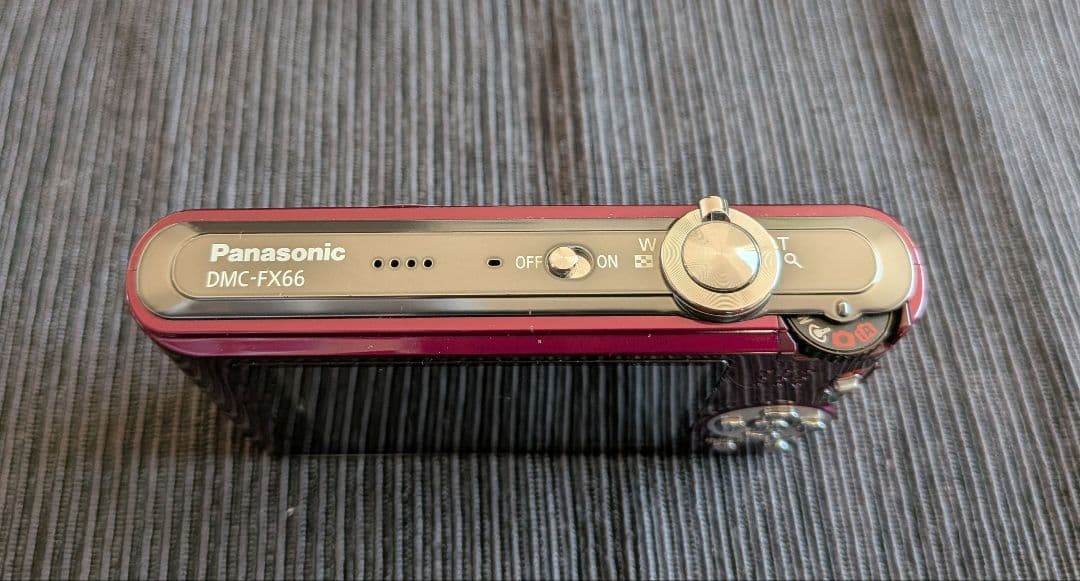 パナソニックLUMIX DMC-FX66 デジタルカメラ パープル