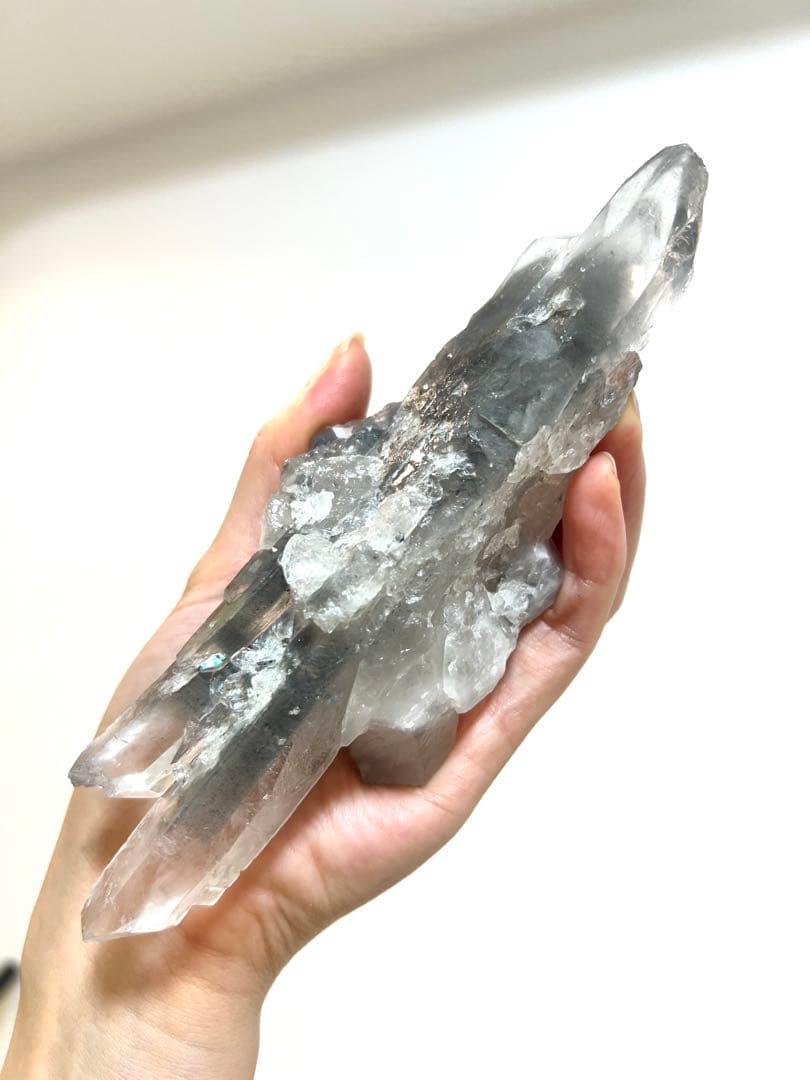 美✨超希少✨AAAA幻グレーリチウム ファントム レムリアン✨天使の翼DTワンド