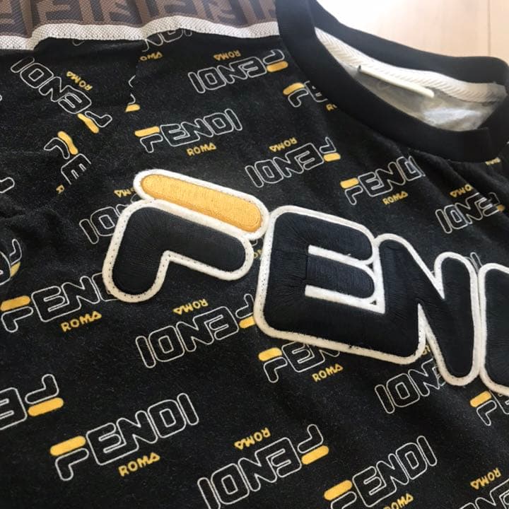 FENDI キッズ　FILA コラボ　半袖　ズッカ