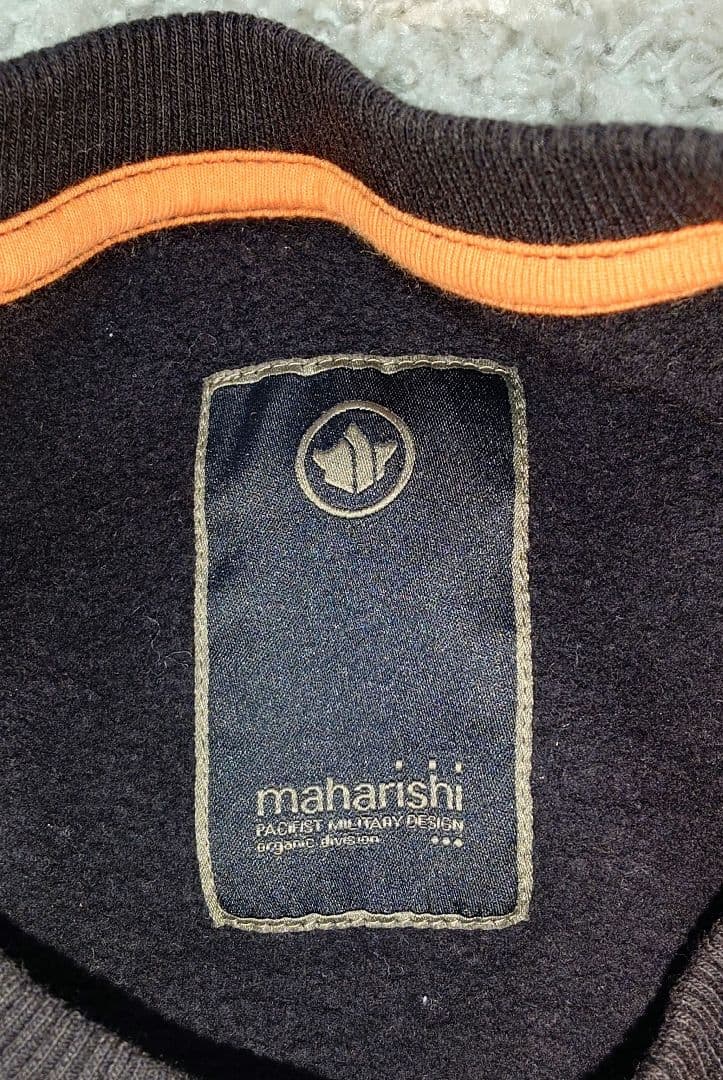 ゆずここしん様。マハリシ　Maharishi　刺繍入り　スウェット　トレーナー