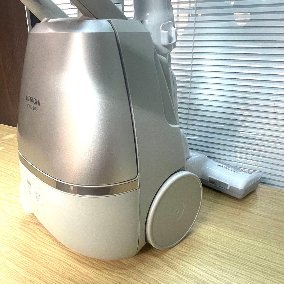 24年式 日立 CV-KP90L かるパック 紙パック式キャニスター掃除機
