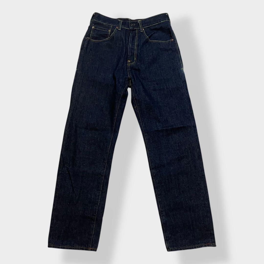 00’s《EVISU》ビックカモメ　デカカモメ　ピンク　濃紺　大黒　希少　美品