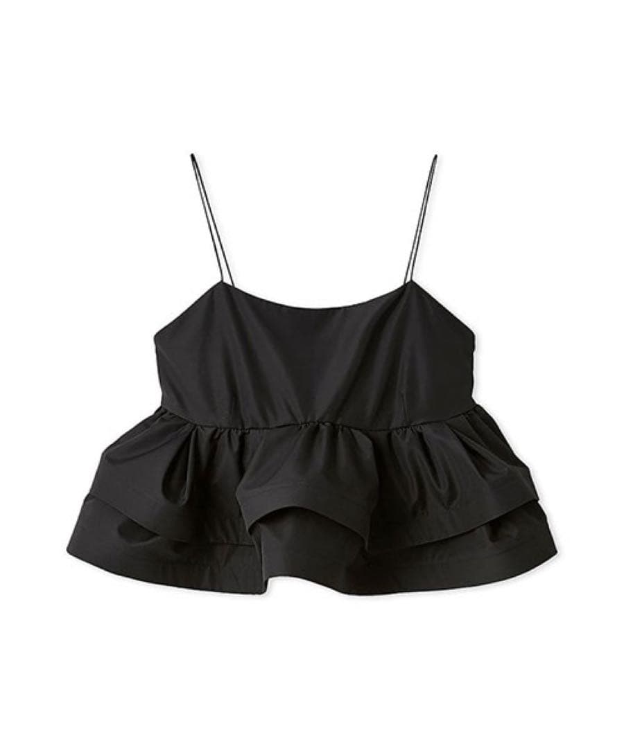 本日のみ価格今期品♡完売♡フレイアイディー♡ラッフルヘムキャミ新品タグ付き