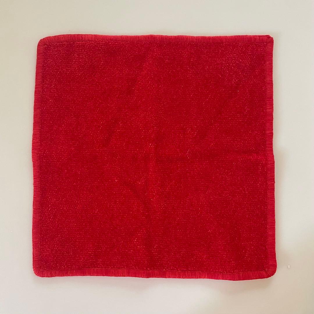 FEILER レッド ハンカチ＆ FEILER キティー ポーチ 袋付き