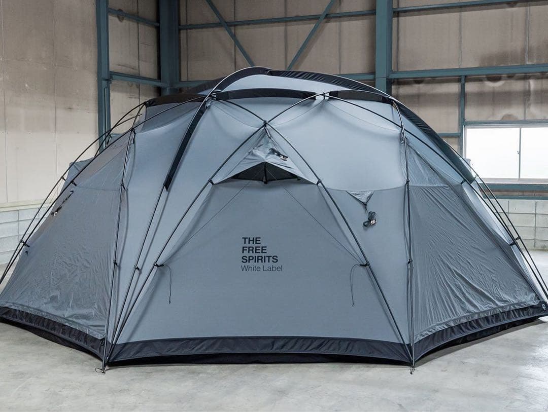 フリースピリッツ　ロボテックドーム　GRAY 70D フットプリント付き