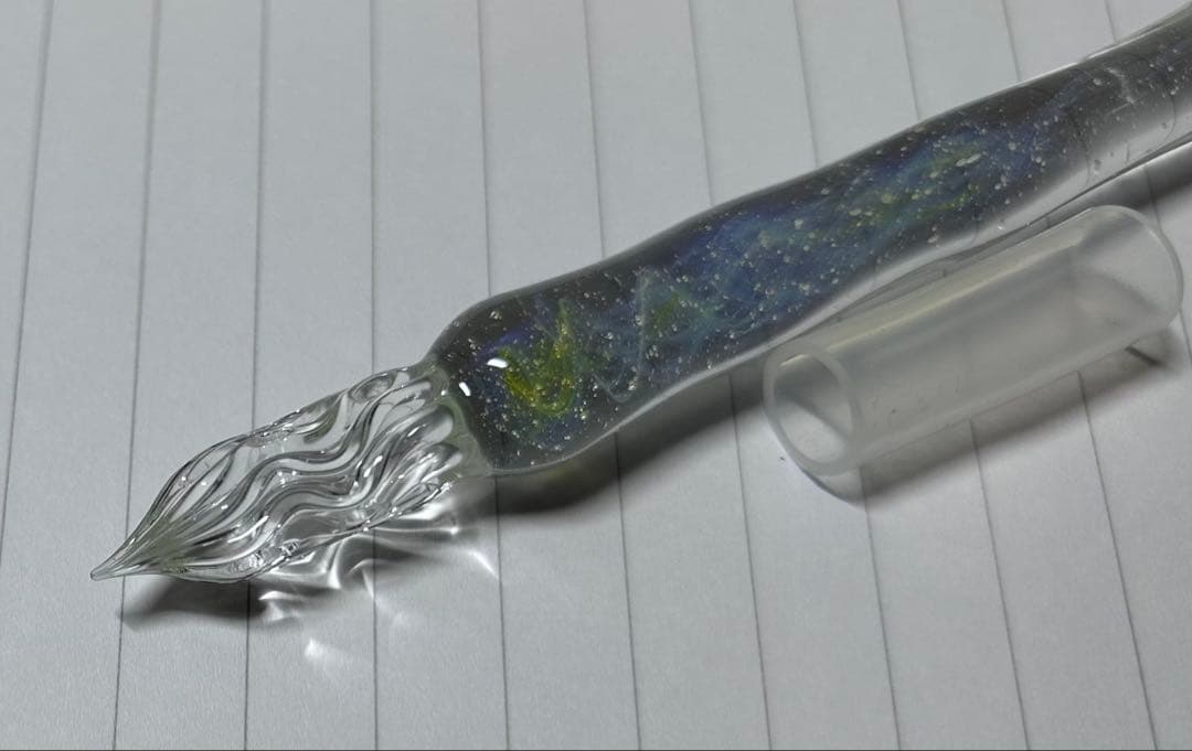 ガラスペン　星空　carrocro