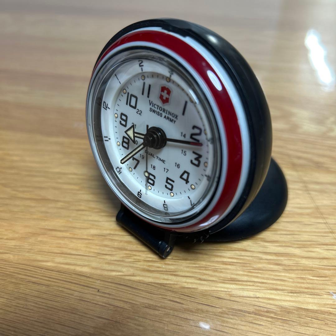 【レア】トラベルアラームクロック ビクトリノックス デュアルタイム