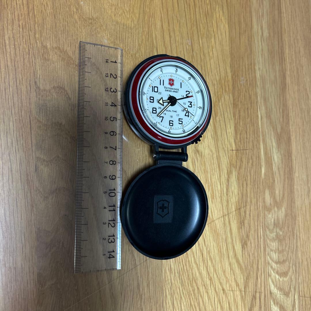 【レア】トラベルアラームクロック ビクトリノックス デュアルタイム