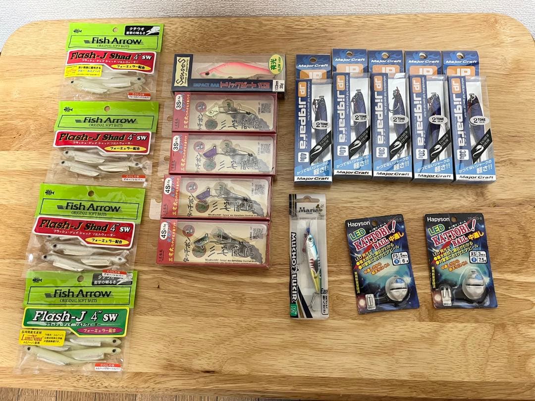 【新品未使用】青物　シーバス　タチウオ ルアー73個セット