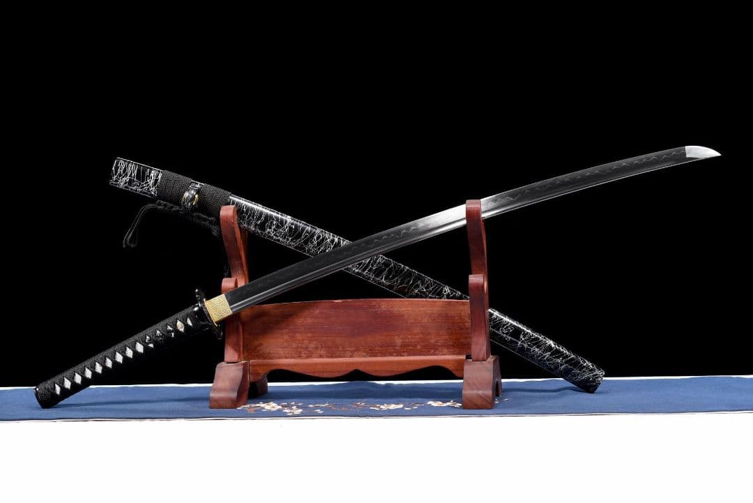 1060-武具 刀装具 日本刀　模造刀 居合刀 武士道 武蔵 鑑賞用 手鍛造打