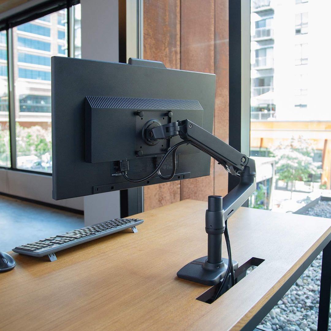 エルゴトロン LX デスク モニターアーム マットブラック　45-241-224