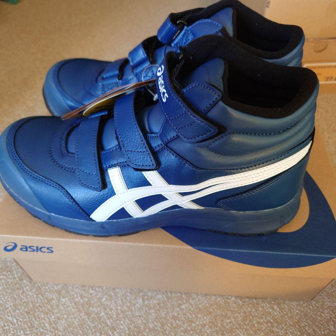 新品 限定 アシックス 安全靴 ウィンジョブ CP302 ネイビー