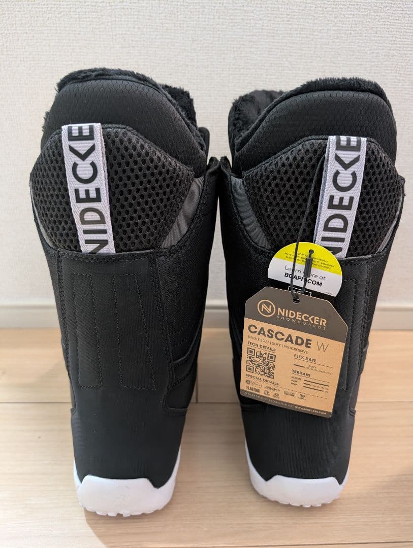 【新品】Nidecker Cascade W ブラック スノーボードブーツ