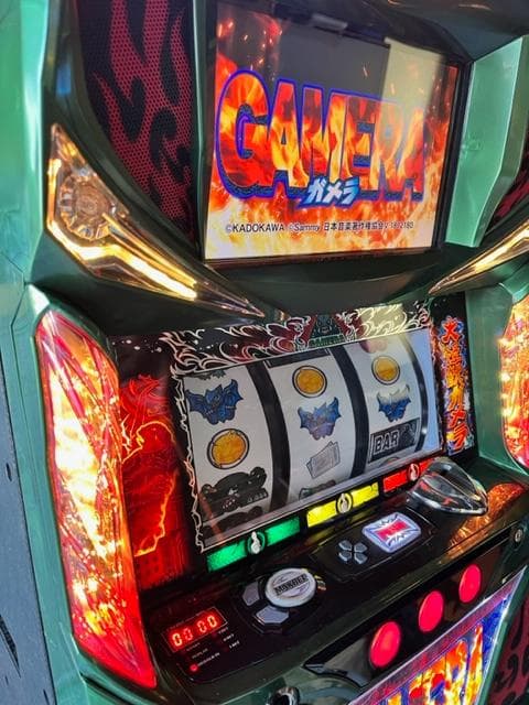 パチスロ実機　SパチスロガメラＫＨ　不要機ボリューム調整付